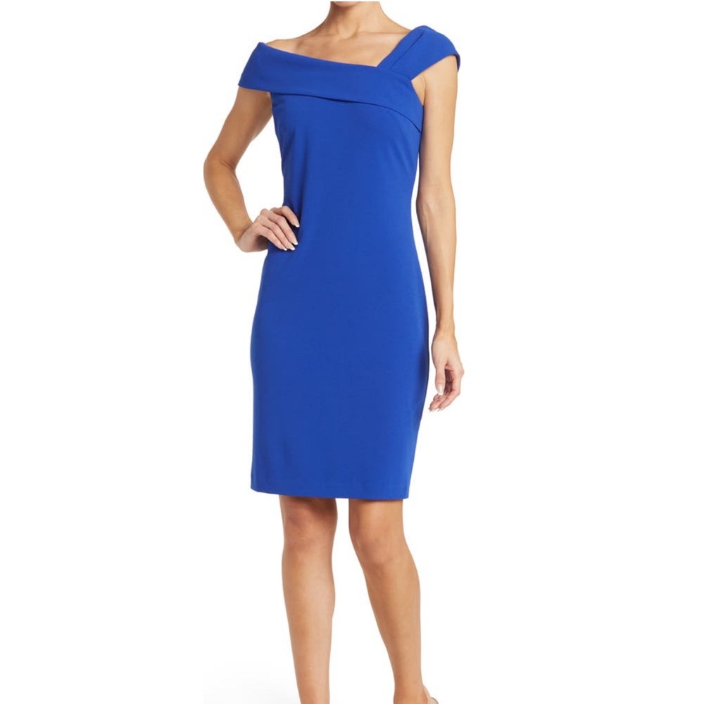 NWT Vince Camuto Asymmetrical Sleeveless Dress